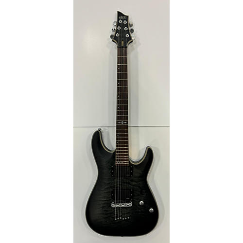 Schecter Guitar Research Used Schecter Guitar Research C1 Platinum Black Solid Body Electric Guitar Black