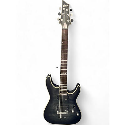 Schecter Guitar Research Used Schecter Guitar Research C1 Platinum Black Solid Body Electric Guitar