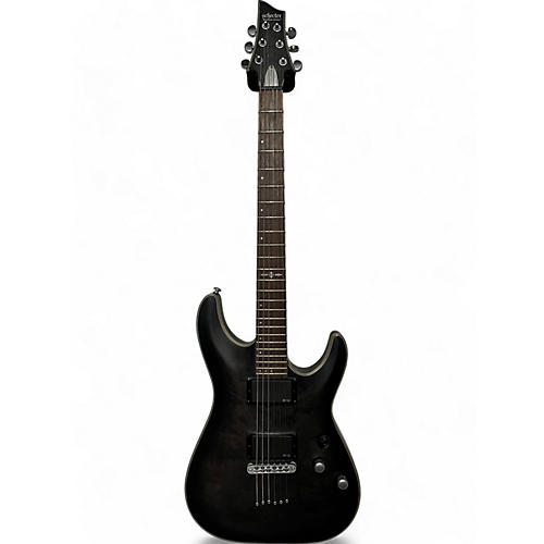 Schecter Guitar Research Used Schecter Guitar Research C1 Platinum Black Solid Body Electric Guitar Black