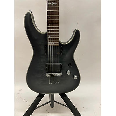 Schecter Guitar Research Used Schecter Guitar Research C1 Platinum Black Solid Body Electric Guitar