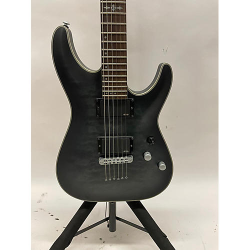 Schecter Guitar Research Used Schecter Guitar Research C1 Platinum Black Solid Body Electric Guitar Black