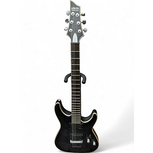 Schecter Guitar Research Used Schecter Guitar Research C1 Platinum Black Solid Body Electric Guitar Black