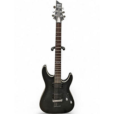 Used Schecter Guitar Research C1 Platinum Black Solid Body Electric Guitar