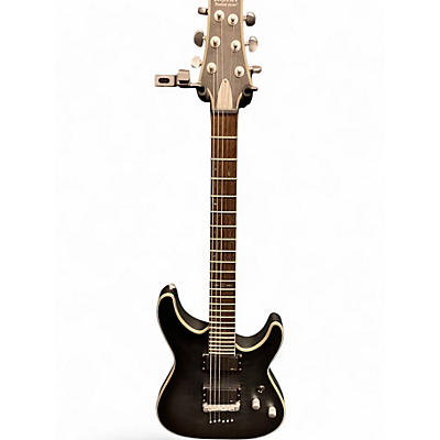 Used Schecter Guitar Research C1 Platinum Black Solid Body Electric Guitar