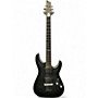 Used Schecter Guitar Research C1 Platinum Black Solid Body Electric Guitar Black