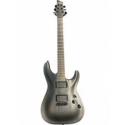 Used Schecter Guitar Research C1 Platinum Black Solid Body Electric Guitar