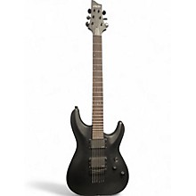 Used Schecter Guitar Research C1 Platinum BlackOUT Solid Body Electric Guitar