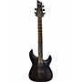 Used Schecter Guitar Research C1 Platinum Blackout Flat Black Solid Body Electric Guitar Blackout Flat Black