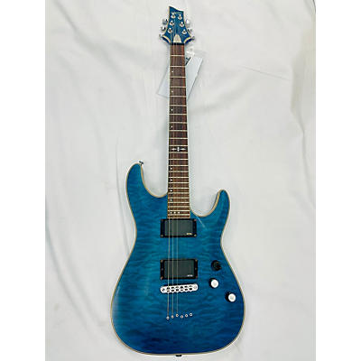 Schecter Guitar Research Used Schecter Guitar Research C1 Platinum Blue Solid Body Electric Guitar