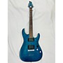 Used Schecter Guitar Research Used Schecter Guitar Research C1 Platinum Blue Solid Body Electric Guitar Blue