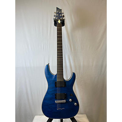 Schecter Guitar Research Used Schecter Guitar Research C1 Platinum Blue Solid Body Electric Guitar