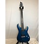 Used Schecter Guitar Research Used Schecter Guitar Research C1 Platinum Blue Solid Body Electric Guitar Blue