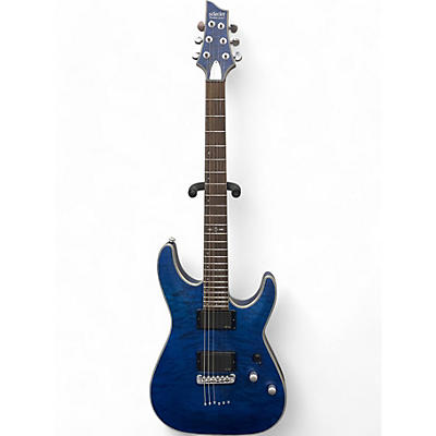 Schecter Guitar Research Used Schecter Guitar Research C1 Platinum Blue Solid Body Electric Guitar