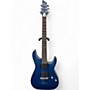 Used Schecter Guitar Research Used Schecter Guitar Research C1 Platinum Blue Solid Body Electric Guitar Blue