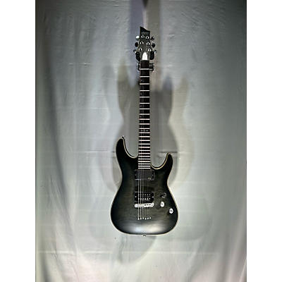 Schecter Guitar Research Used Schecter Guitar Research C1 Platinum Charcoal Solid Body Electric Guitar