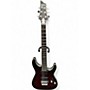 Used Schecter Guitar Research C1 Platinum FR Crimson Red Trans Solid Body Electric Guitar Crimson Red Trans