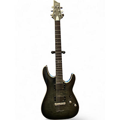 Used Schecter Guitar Research C1 Platinum GREY Solid Body Electric Guitar