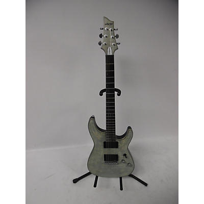 Schecter Guitar Research Used Schecter Guitar Research C1 Platinum Grey Solid Body Electric Guitar