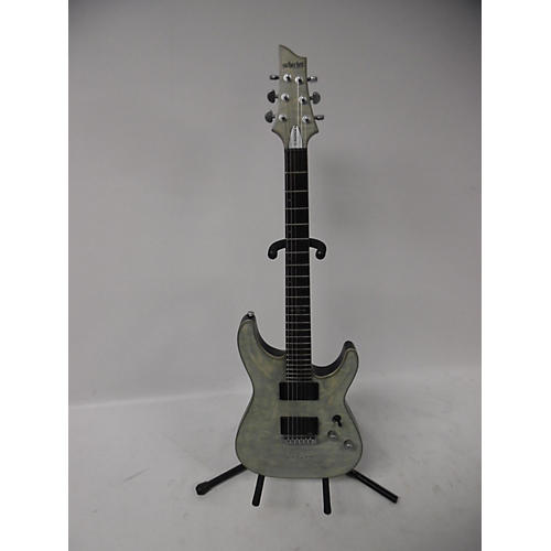 Schecter Guitar Research Used Schecter Guitar Research C1 Platinum Grey Solid Body Electric Guitar grey