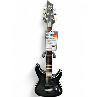 Used Schecter Guitar Research C1 Platinum Gunmetal Gray Solid Body Electric Guitar