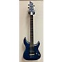 Used Schecter Guitar Research Used Schecter Guitar Research C1 Platinum Metallic Blue Solid Body Electric Guitar Metallic Blue