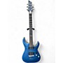 Used Schecter Guitar Research C1 Platinum Midnight Blue Solid Body Electric Guitar Midnight Blue