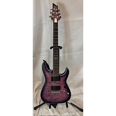 Schecter Guitar Research Used Schecter Guitar Research C1 Platinum Purple Solid Body Electric Guitar