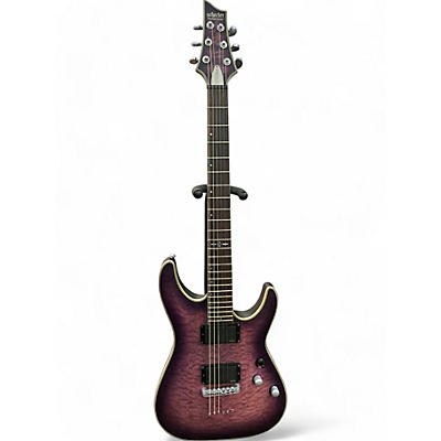 Schecter Guitar Research Used Schecter Guitar Research C1 Platinum Purple Solid Body Electric Guitar