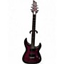 Used Schecter Guitar Research C1 Platinum SATIN PURPLE BURST Solid Body Electric Guitar SATIN PURPLE BURST
