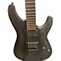 Used Schecter Guitar Research C1 Platinum Satin Black Solid Body Electric Guitar Satin Black