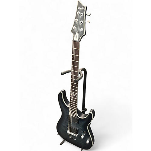 Used Schecter Guitar Research C1 Platinum Silverburst Solid Body Electric Guitar Silverburst