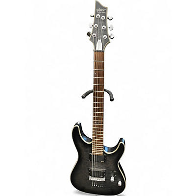 Used Schecter Guitar Research C1 Platinum Silverburst Solid Body Electric Guitar