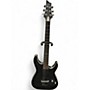 Used Schecter Guitar Research C1 Platinum TRANS BLACK Solid Body Electric Guitar TRANS BLACK
