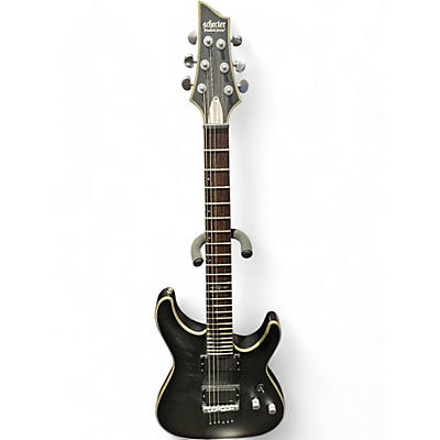 Schecter Guitar Research Used Schecter Guitar Research C1 Platinum Trans Black Solid Body Electric Guitar