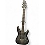 Used Schecter Guitar Research C1 Platinum Trans Black Solid Body Electric Guitar Trans Black