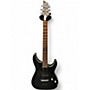 Used Schecter Guitar Research C1 Platinum Trans Black Solid Body Electric Guitar Trans Black