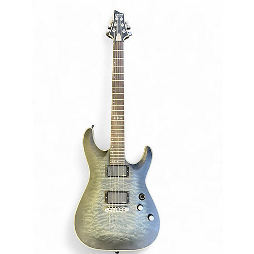 Used Schecter Guitar Research C1 Platinum Trans Black Solid Body Electric Guitar Trans Black