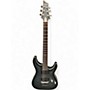 Used Schecter Guitar Research C1 Platinum Trans Black Solid Body Electric Guitar Trans Black