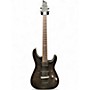 Used Schecter Guitar Research C1 Platinum Trans Black Solid Body Electric Guitar Trans Black