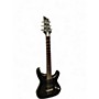 Used Schecter Guitar Research C1 Platinum Trans Black Solid Body Electric Guitar Trans Black