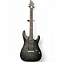 Used Schecter Guitar Research C1 Platinum Trans Black Solid Body Electric Guitar Trans Black