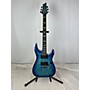 Used Schecter Guitar Research Used Schecter Guitar Research C1 Platinum Trans Blue Solid Body Electric Guitar Trans Blue