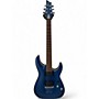 Used Schecter Guitar Research Used Schecter Guitar Research C1 Platinum Trans Blue Solid Body Electric Guitar Trans Blue