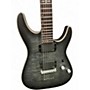 Used Schecter Guitar Research C1 Platinum Trans Charcoal Solid Body Electric Guitar Trans Charcoal
