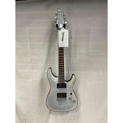 Schecter Guitar Research Used Schecter Guitar Research C1 Platinum Trans Gray Solid Body Electric Guitar