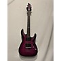 Used Schecter Guitar Research Used Schecter Guitar Research C1 Platinum Trans Purple Solid Body Electric Guitar Trans Purple