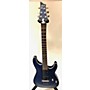 Used Schecter Guitar Research Used Schecter Guitar Research C1 Platinum Transparent Midnight Blue Solid Body Electric Guitar Transparent Midnight Blue