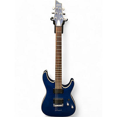 Schecter Guitar Research Used Schecter Guitar Research C1 Platinum blue Solid Body Electric Guitar