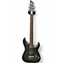 Used Schecter Guitar Research C1 Platinum translucent black Solid Body Electric Guitar translucent black