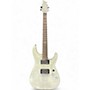 Used Schecter Guitar Research C1 Platinum transparent white satin Solid Body Electric Guitar transparent white satin
